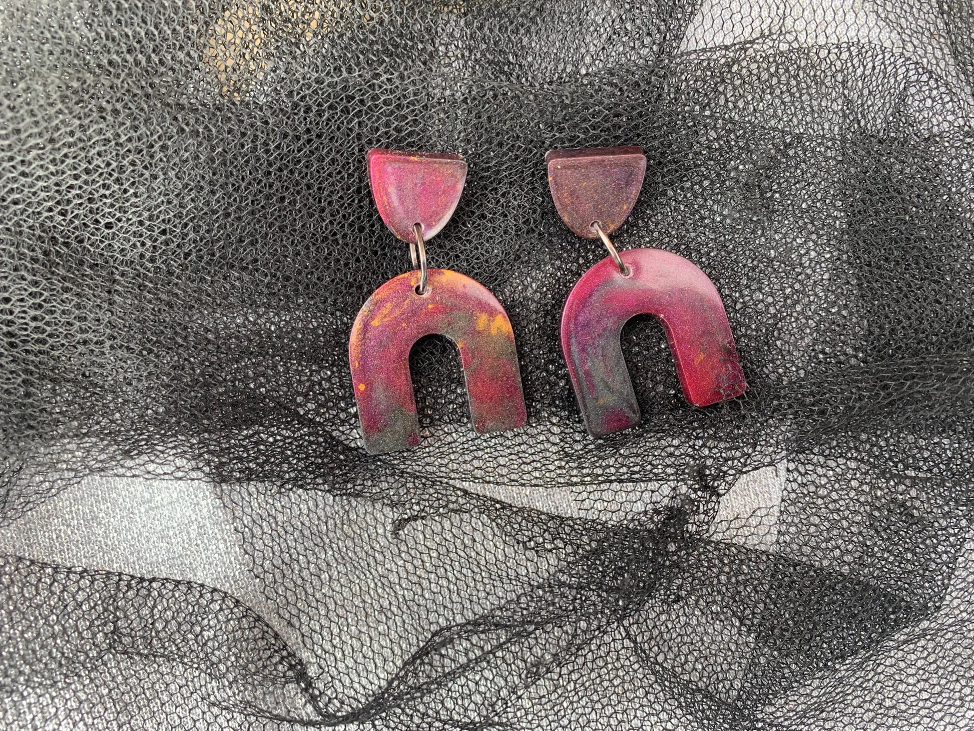 Pendientes multicolor - Marnechi Studio