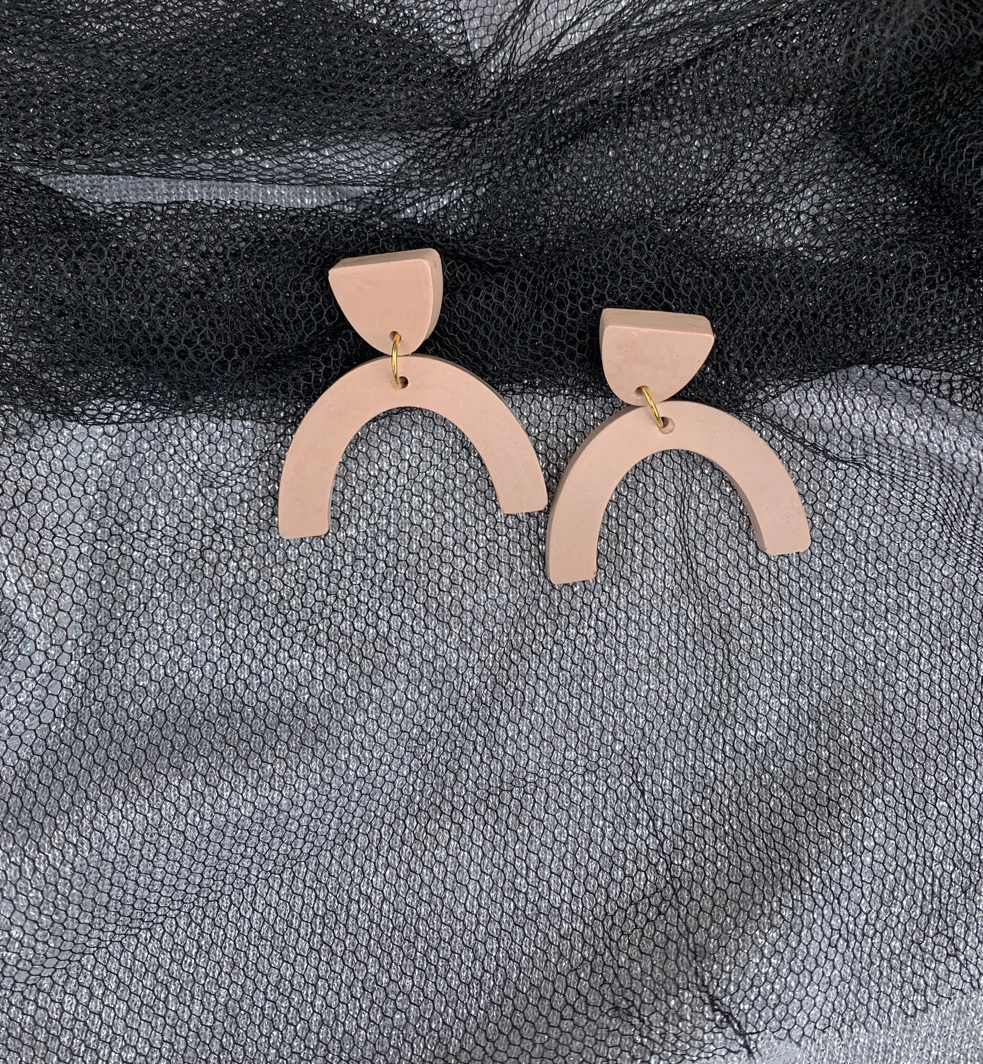 Pendientes ovalados - Marnechi Studio