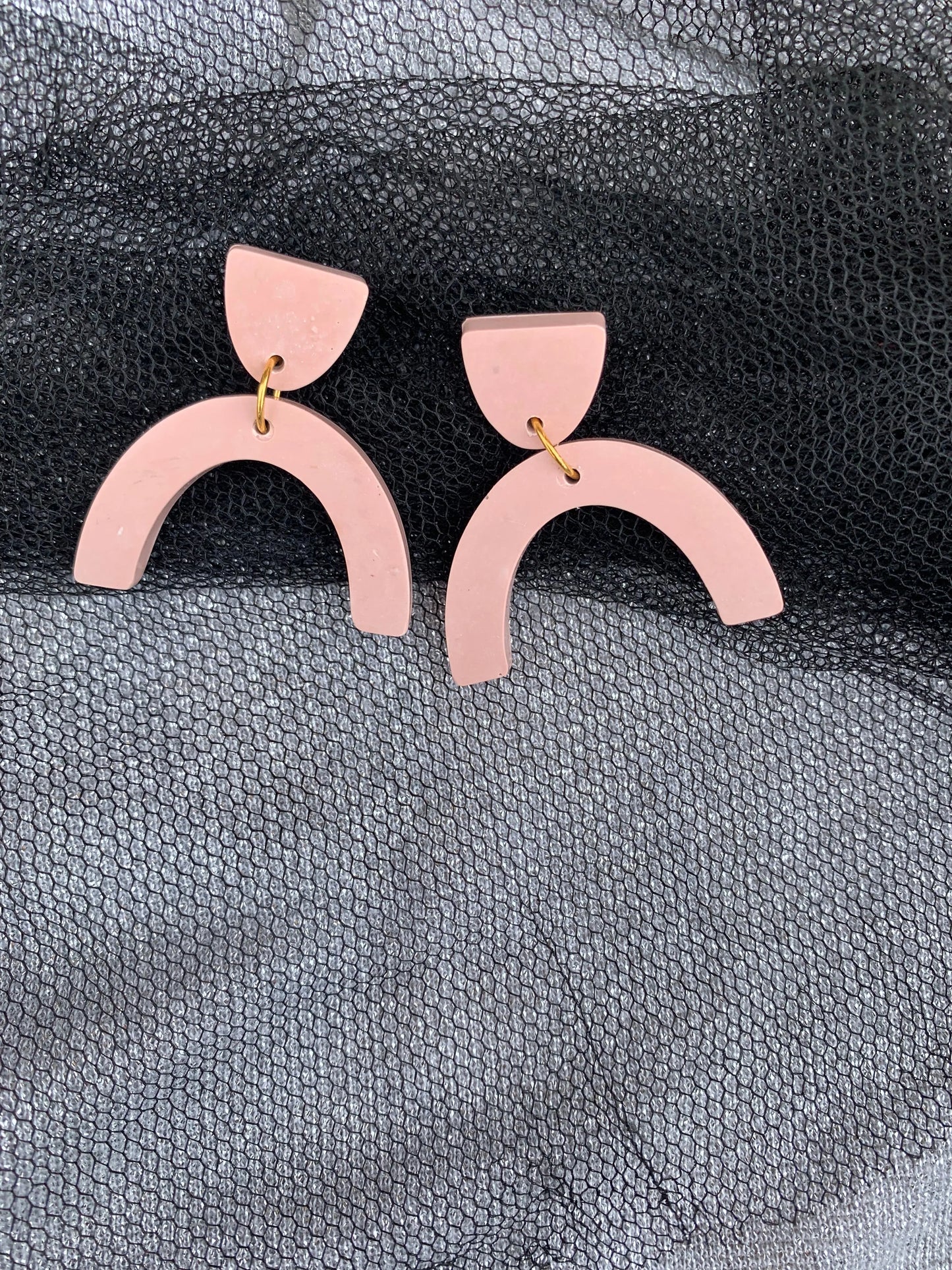 Pendientes ovalados - Marnechi Studio